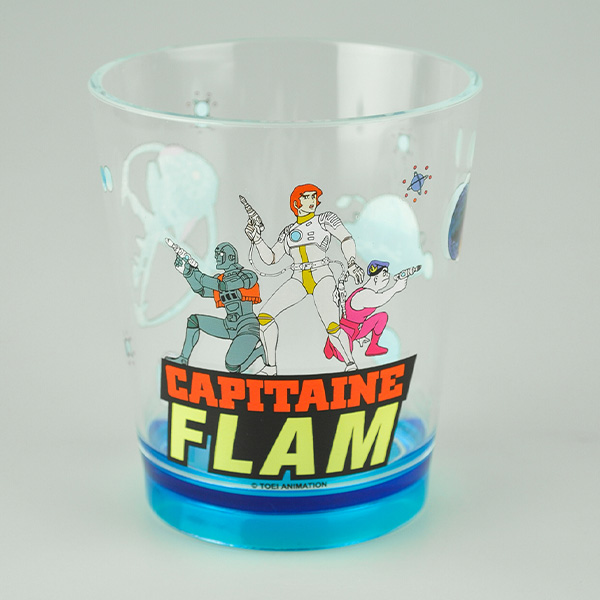 Capitaine Flam Verre Plastique #1 Groupe 