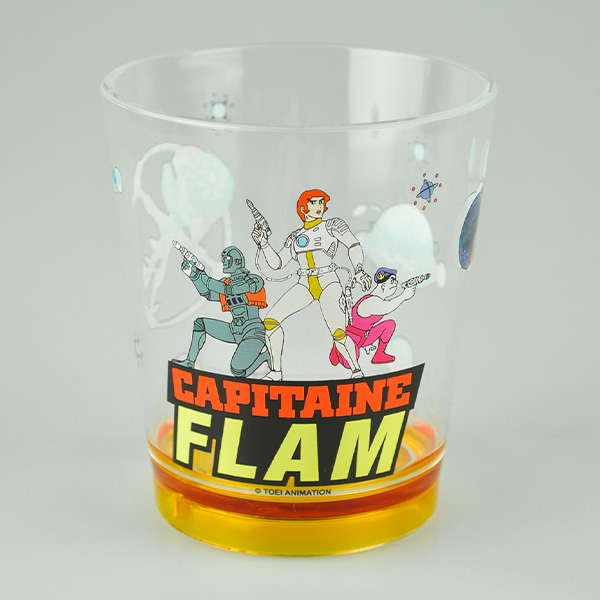 Capitaine Flam Verre Plastique #1 Groupe 