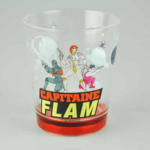 Capitaine Flam Verre Plastique #1 Groupe 
