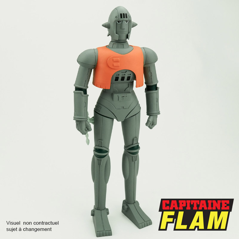 Capitaine Flam Figurine Crag 25cm Boite FR