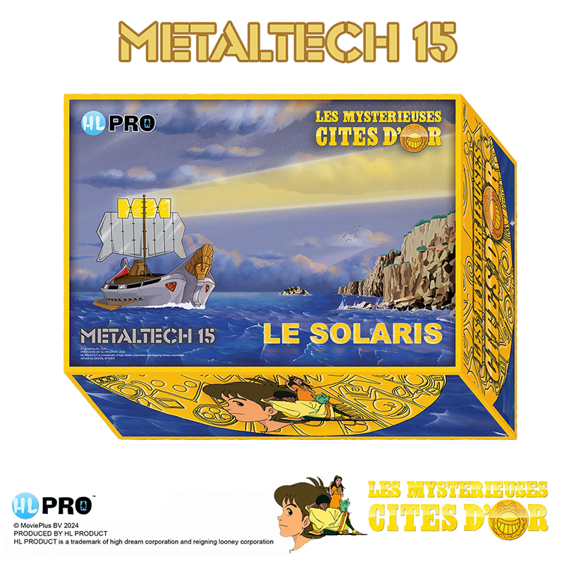 Les Mysterieuses Cites D'Or Metaltech 15 Solaris Boite Fr