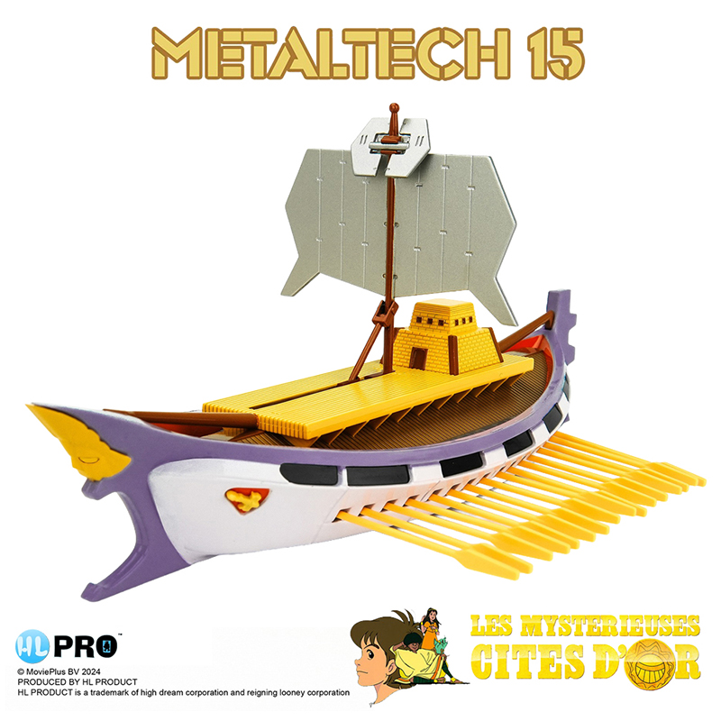 Les Mysterieuses Cites D'Or Metaltech 15 Solaris Boite Fr