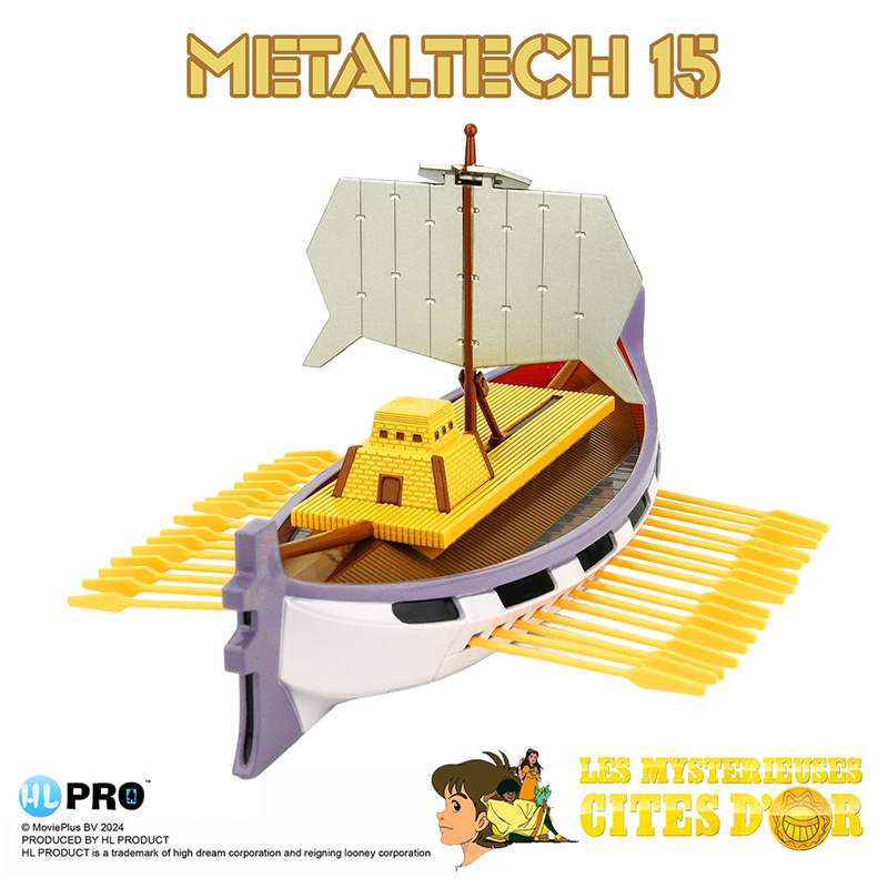 Les Mysterieuses Cites D'Or Metaltech 15 Solaris Boite Fr