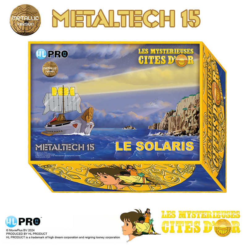Les Mysterieuses Cites D'Or Metaltech 15 Solaris Metallic Boite Fr