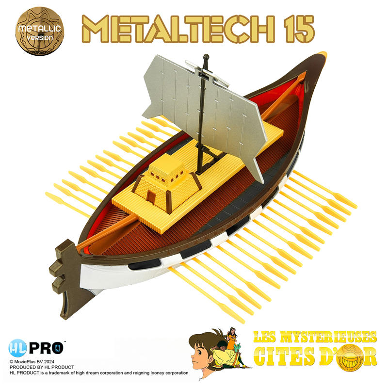 Les Mysterieuses Cites D'Or Metaltech 15 Solaris Metallic Boite Fr
