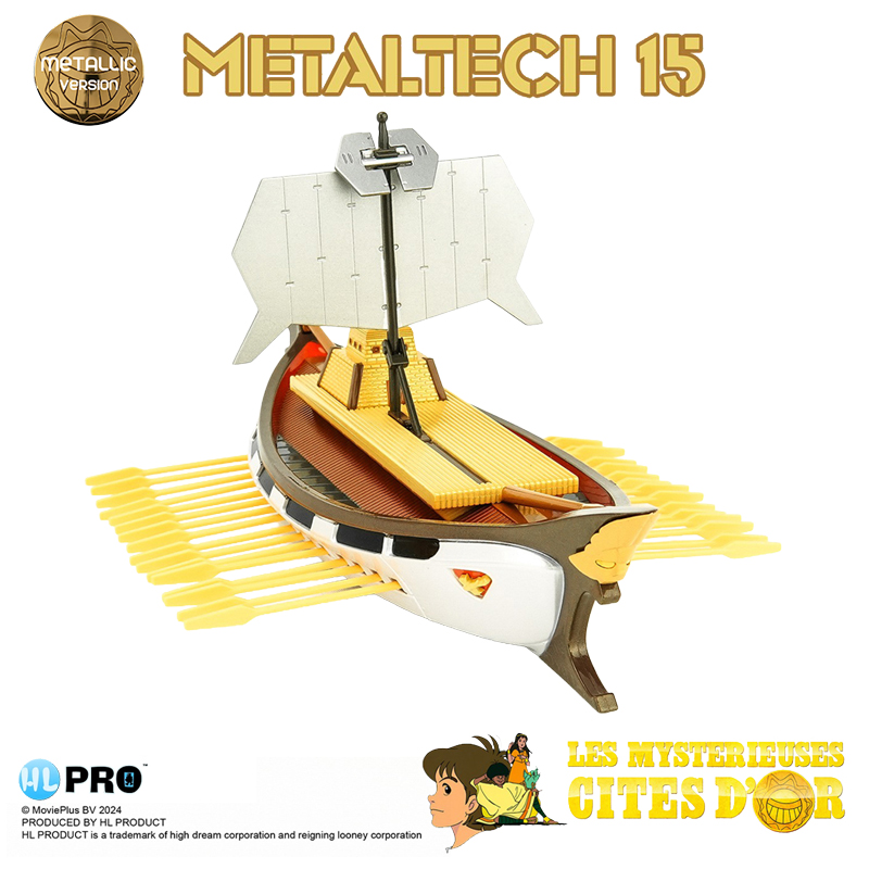 Les Mysterieuses Cites D'Or Metaltech 15 Solaris Metallic Boite Fr