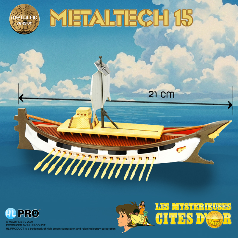 Les Mysterieuses Cites D'Or Metaltech 15 Solaris Metallic Boite Fr