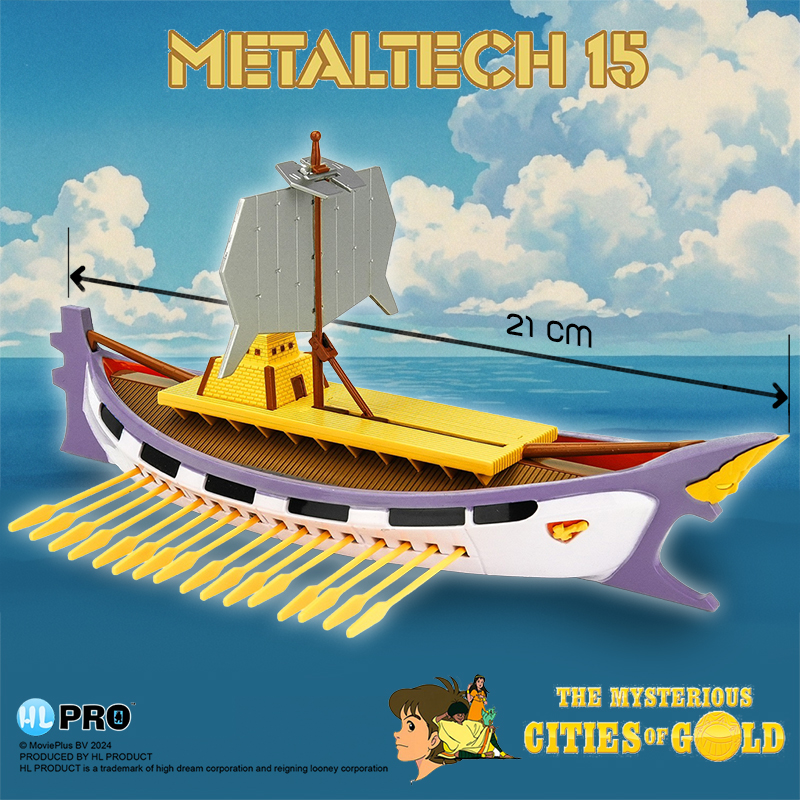 Mysterious City Of Gold Metaltech 15 Solaris Box En