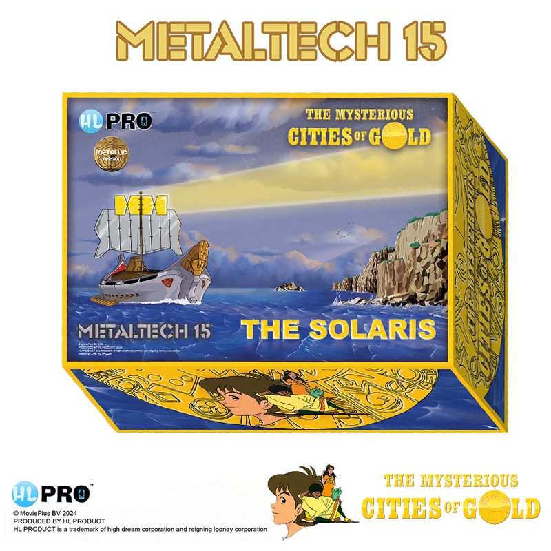 Mysterious City Of Gold Metaltech 15 Solaris Metallic Box En