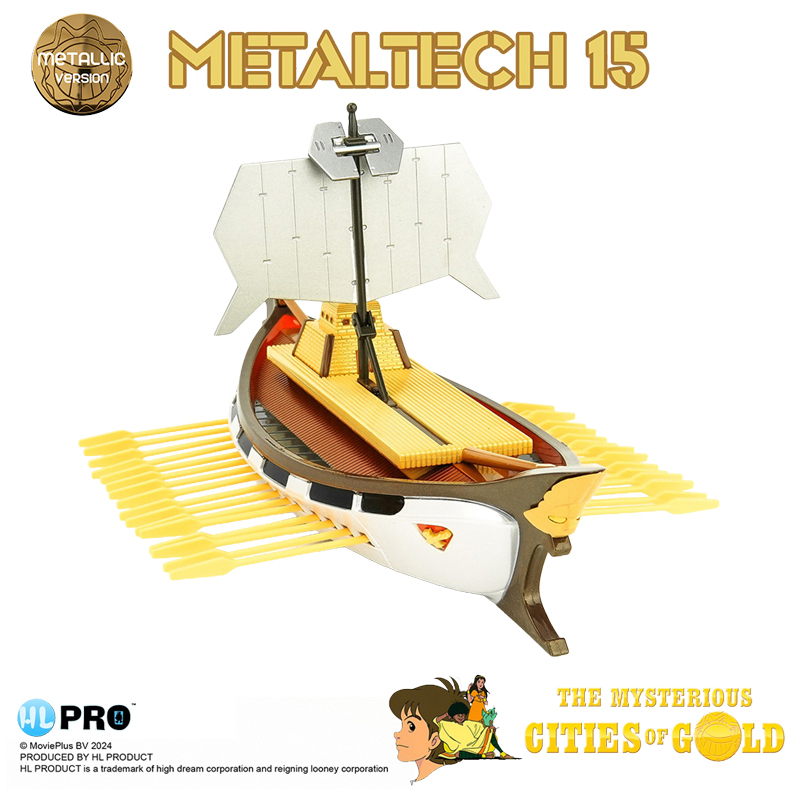 Mysterious City Of Gold Metaltech 15 Solaris Metallic Box En
