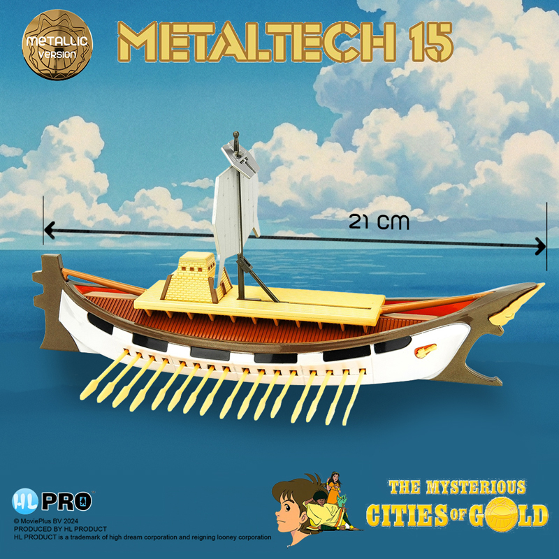 Mysterious City Of Gold Metaltech 15 Solaris Metallic Box En