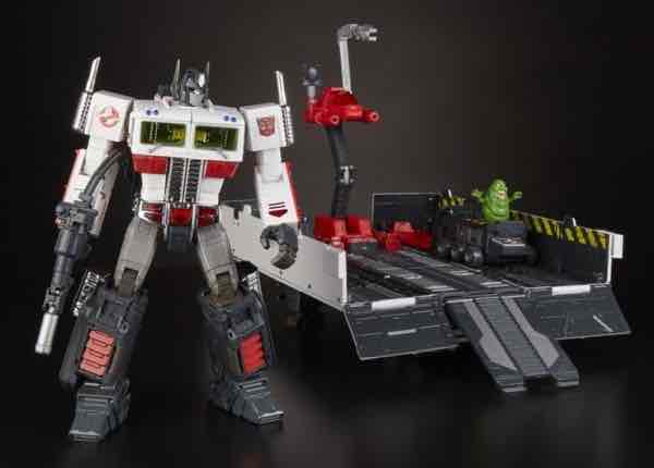 Transformers SDCC 2019 Optimus Prime X Ghostbusters Mp10G Ecto 35cm