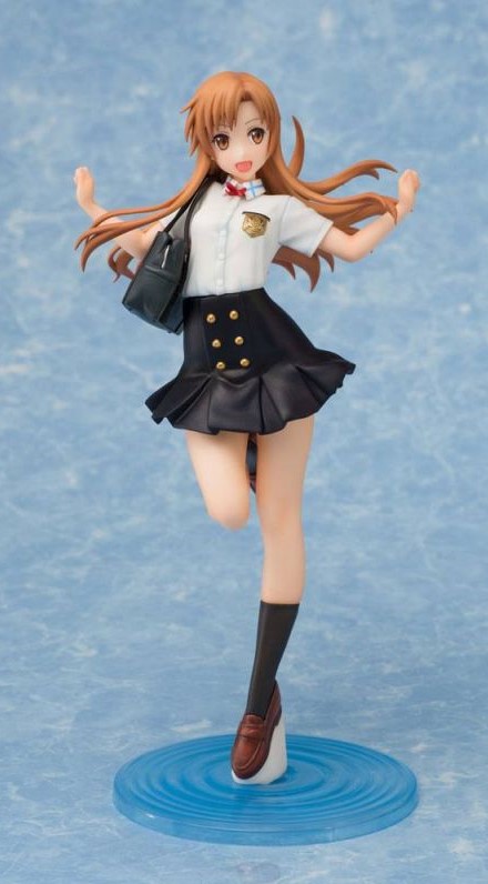 Sword Art Online Ordinal Scale Statue Asuna Yuuki Summer Uniform 23cm