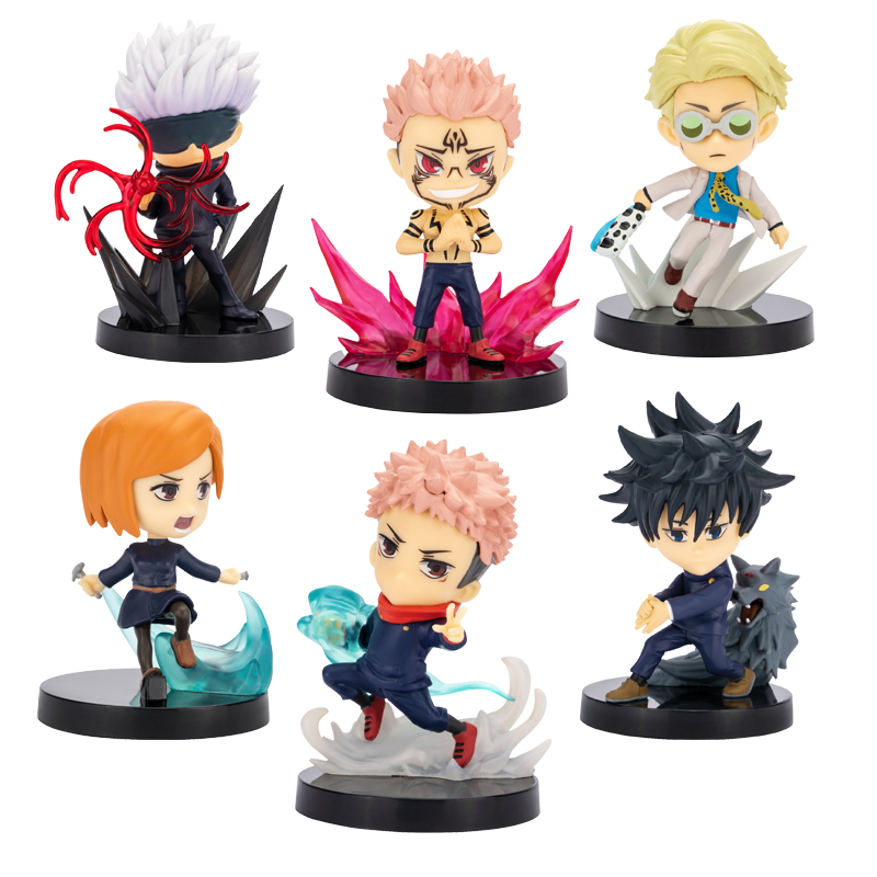 Jujustu Kaisen Total Anime 5cm Blind Bag Asst X12pcs
