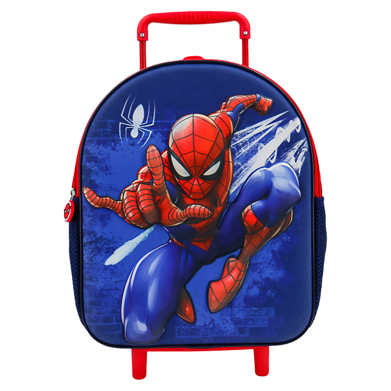 Marvel Spiderman Sac A Dos Junior Trolley 3D 36x25x14cm