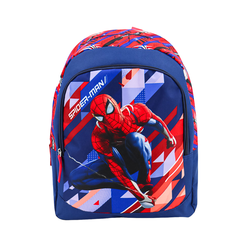 Marvel Spiderman Sac A Dos 2 Compartiments 38x28x16cm