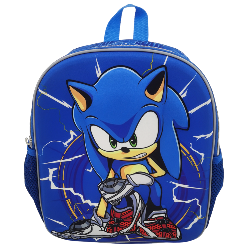 ID9 - Sonic Prime Sac A Dos Junior 3D 32x26x11cm