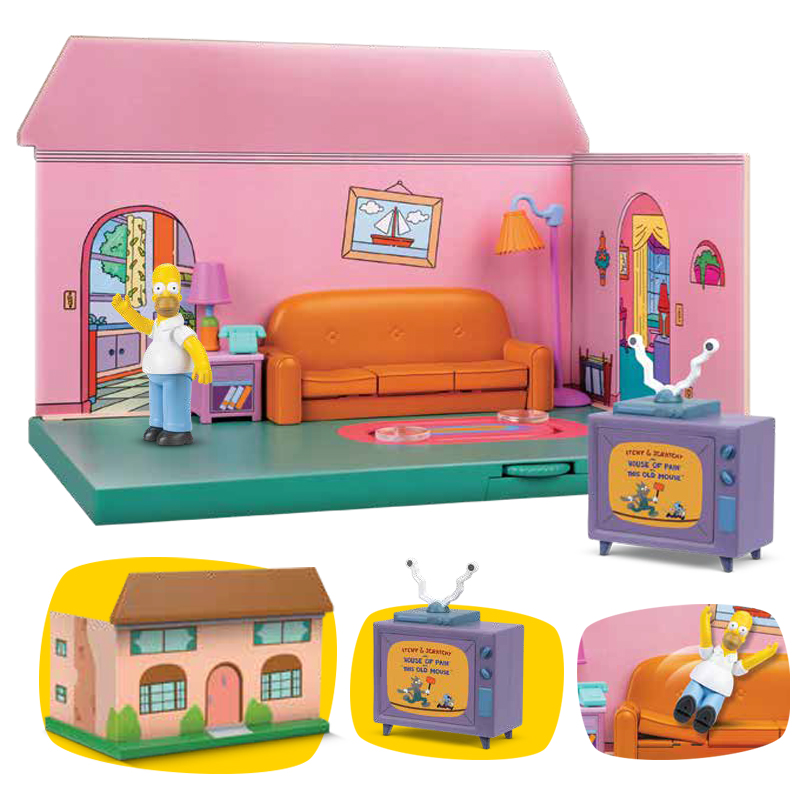 The Simpsons Jakks Pacific Playset House 30cm