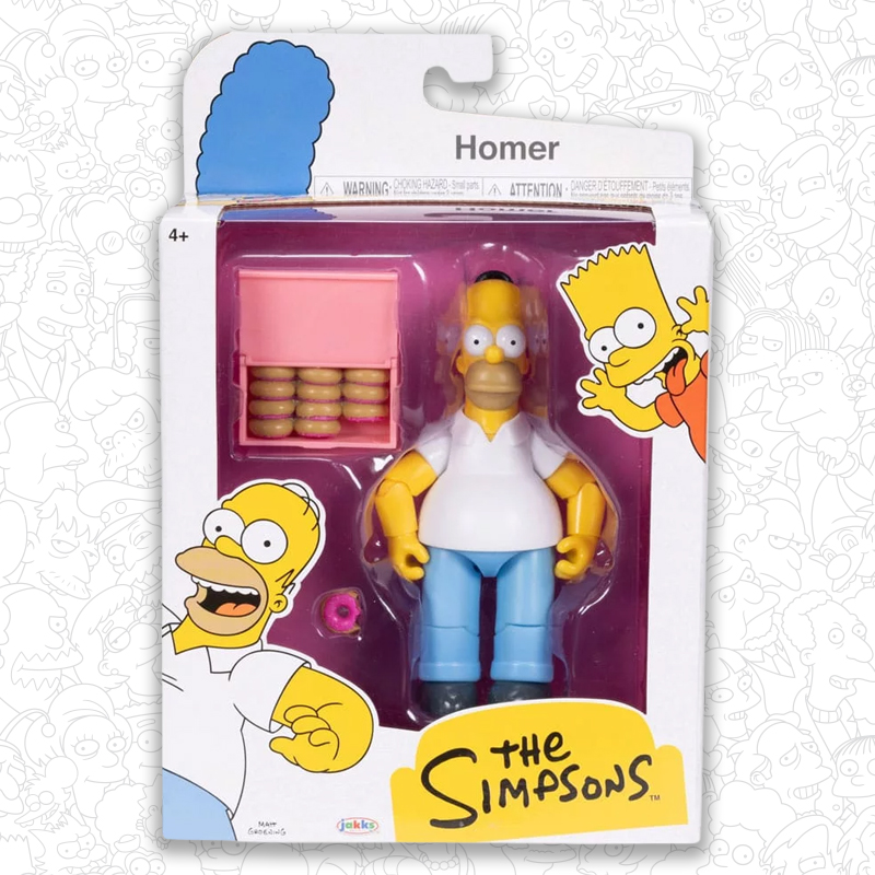 The Simpsons Jakks Pacific Asst Figs 12,5cm Wave 2 6pcs