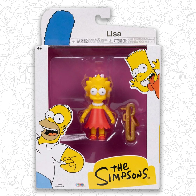 The Simpsons Jakks Pacific Asst Figs 12,5cm Wave 2 6pcs