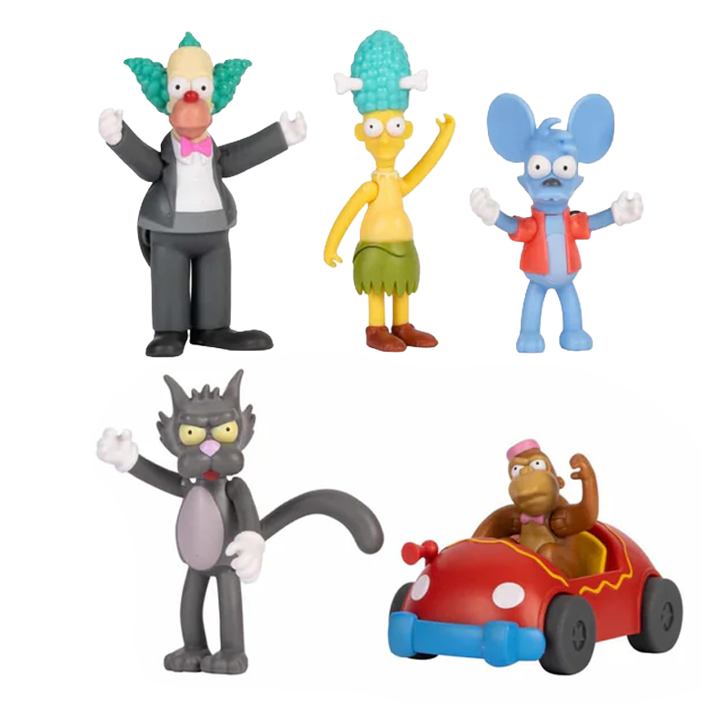 The Simpsons Jakks Pacific Multipack Krusty The Clown Fig 6,3cm