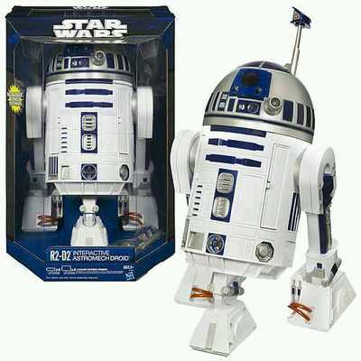 SW R2D2 interactif 38cm commande vocale