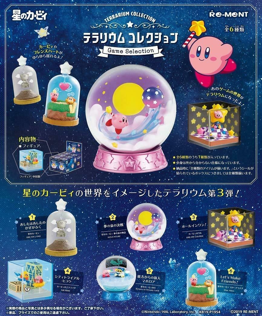 Kirby Terrarium Game Collection Boite De 6pcs