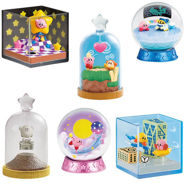 Kirby Terrarium Game Collection Boite De 6pcs