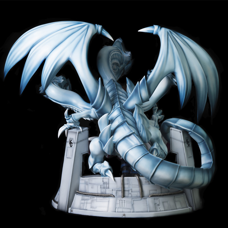 Yu-Gi-Oh! Statue 1/7 Kaiba & L'Ultime Dragon Blanc Aux Yeux Bleus 47cm