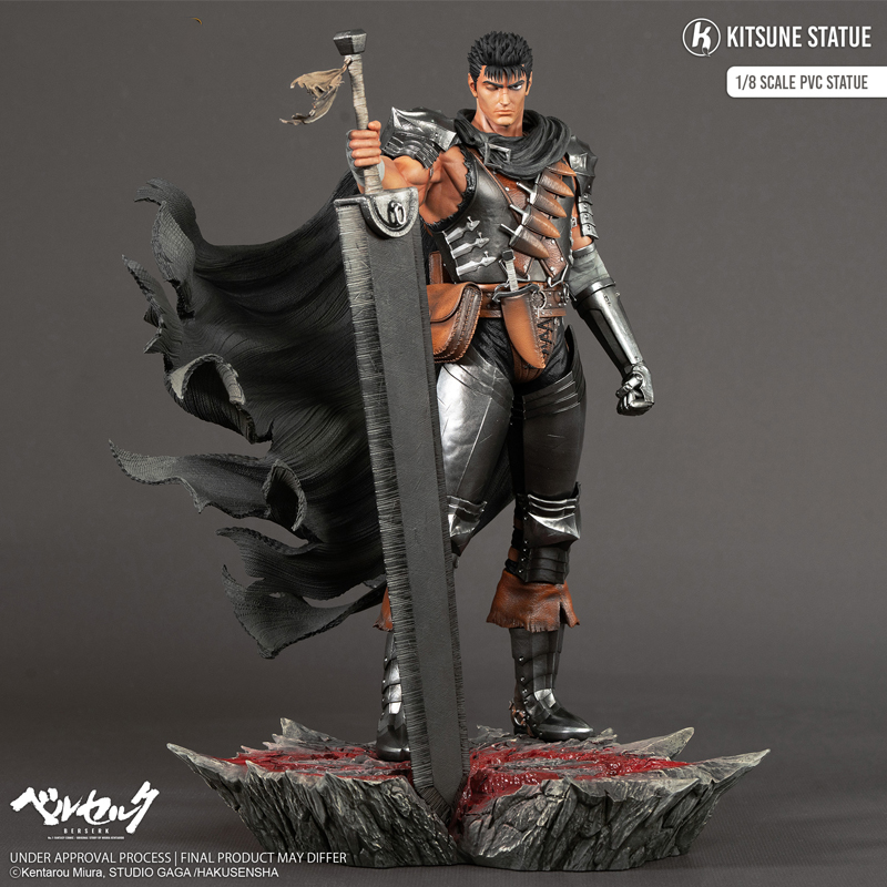 Berserk Statue Pvc 1/8 Guts Vol 2 30cm