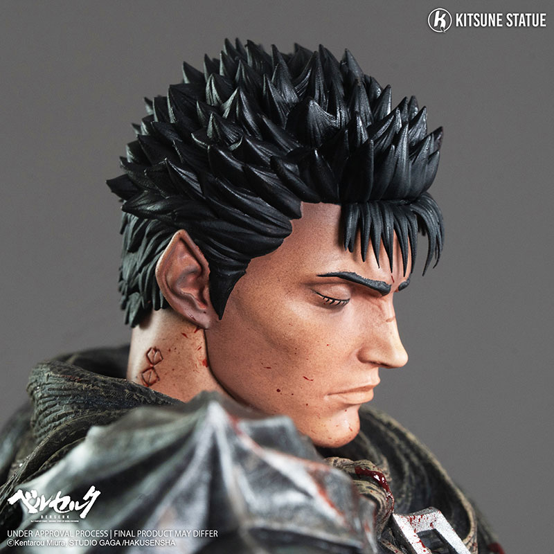 Berserk Statue Resine 1/6 Guts 38cm