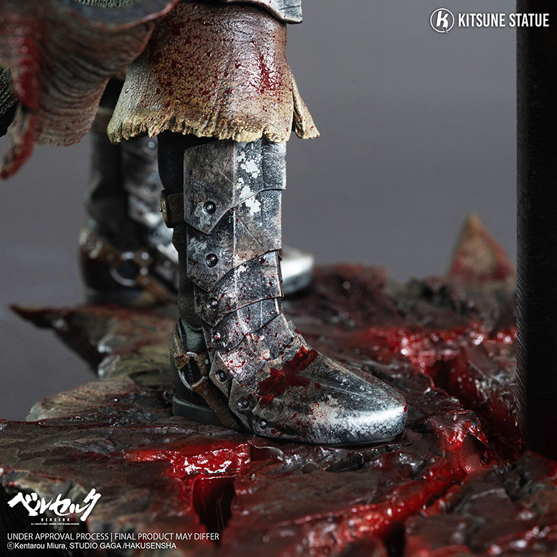 Berserk Statue Resine 1/6 Guts 38cm