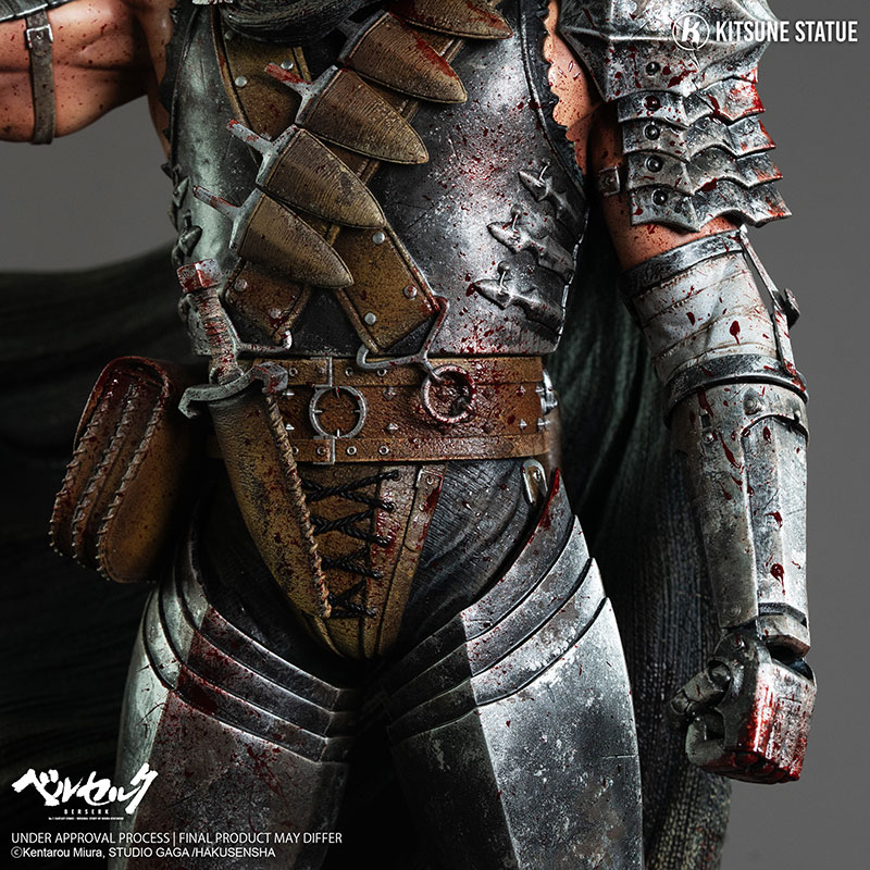 Berserk Statue Resine 1/6 Guts 38cm