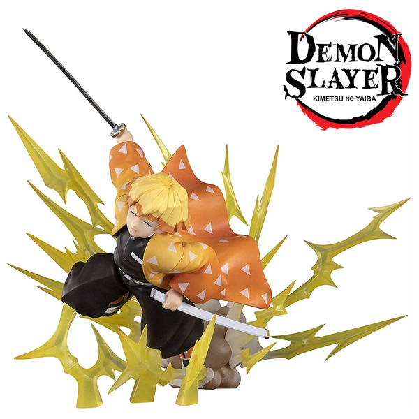 Kimetsu No Yaiba Demon Slayer Figuarts Zero Agatsuma Zenitsu Breath Of Thunder 21cm 