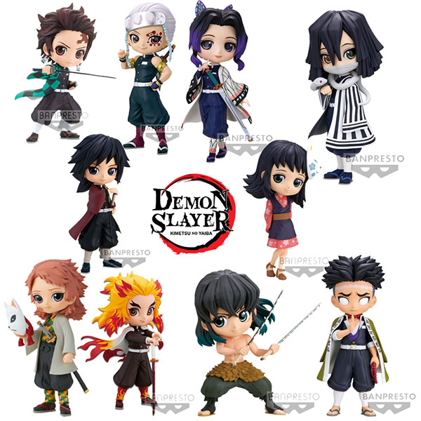 Demon Slayer Kimetsu No Yaiba Q Posket Collection Pack