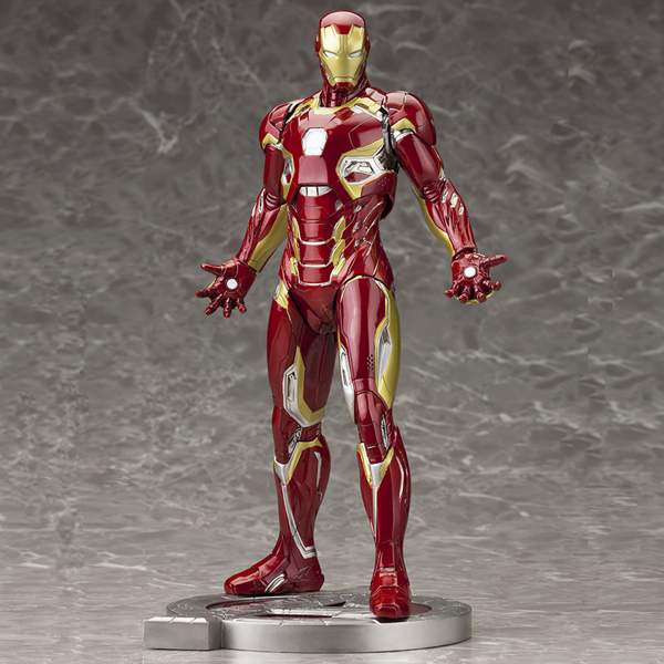Iron Man 3 Iron Man Mark 45 Kotobukiya Statue light up 28cm