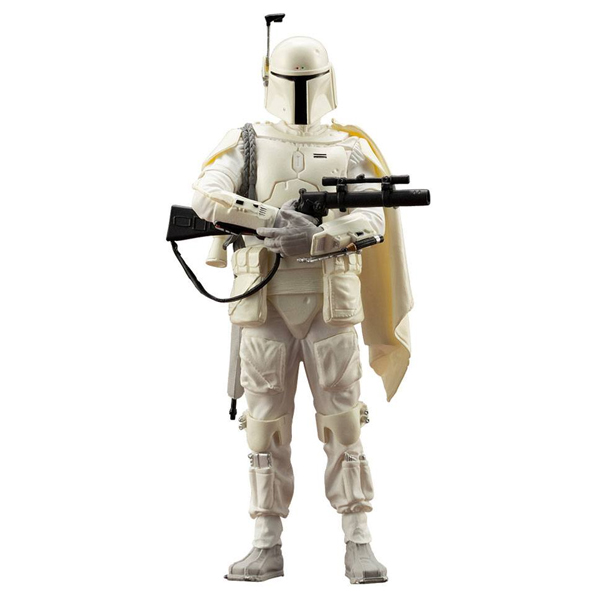 SW Star Wars Artfx+ 1/10 Boba Fett White Armor 18cm