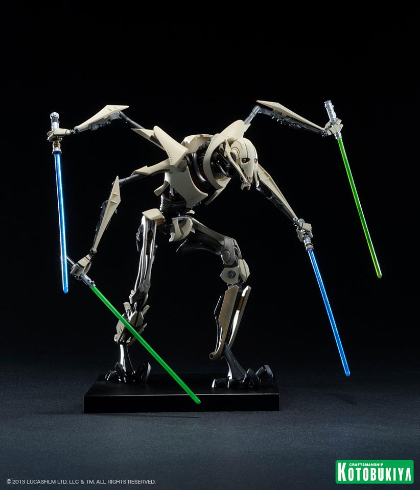 SW General Grievous ARTFX+ Kotobukiya Statue 18cm