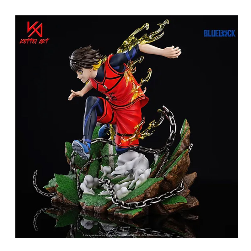 Blue Lock Originel Statue Collector Meguru Bachira 35cm