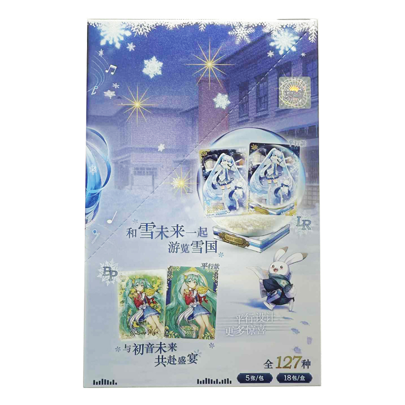Hatsune Miku Kayou 110 Collector Card Boite 18 Boosters 5 Cartes