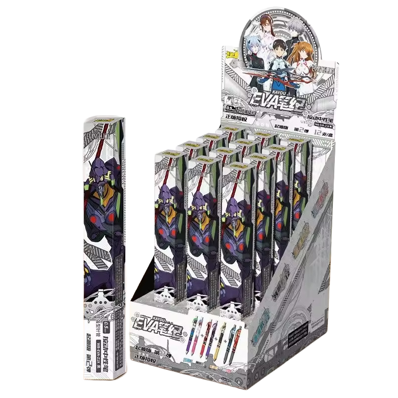 Evangelion Kayou Stylo Gel Retractable Vol 2 Edition Boite De 12pcs