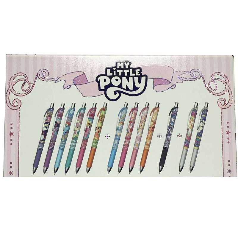 My Little Pony Friendship Forever Stylo Gel Fantasy Boite De 12pcs