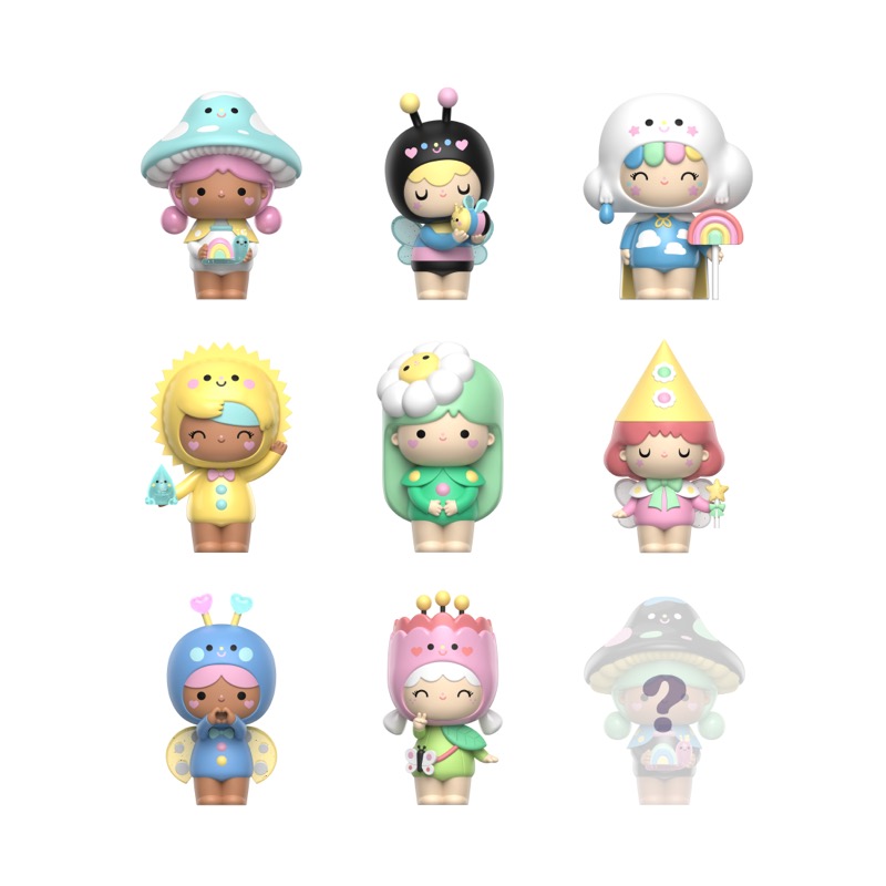 Momiji Magical Meadow Blind Box 8 Poupées à Message Asst