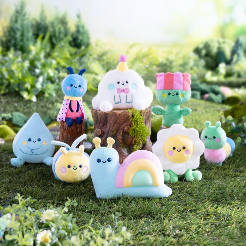 Momiji Magical Meadow Blind Box 8 Peluches Compagnons Asst