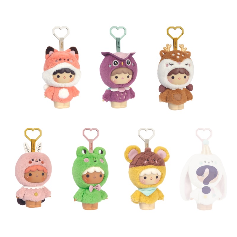 Momiji Sugar Plum Woods Blind Box Plush Keychain Doll  Asst 8pcs