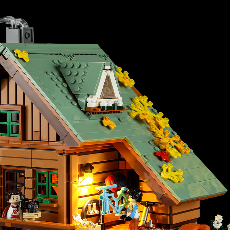 Lumibricks Retro House 10007 Mountain Cabin 2255Pcs