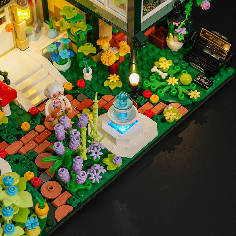 Lumibricks Retro House 10013 Garden Cottage