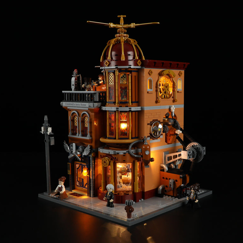 Lumibricks Steampunk World 11007 Steampunk Flying Club