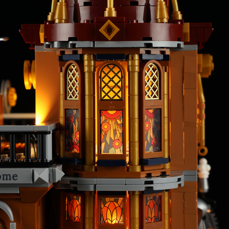 Lumibricks Steampunk World 11007 Steampunk Flying Club