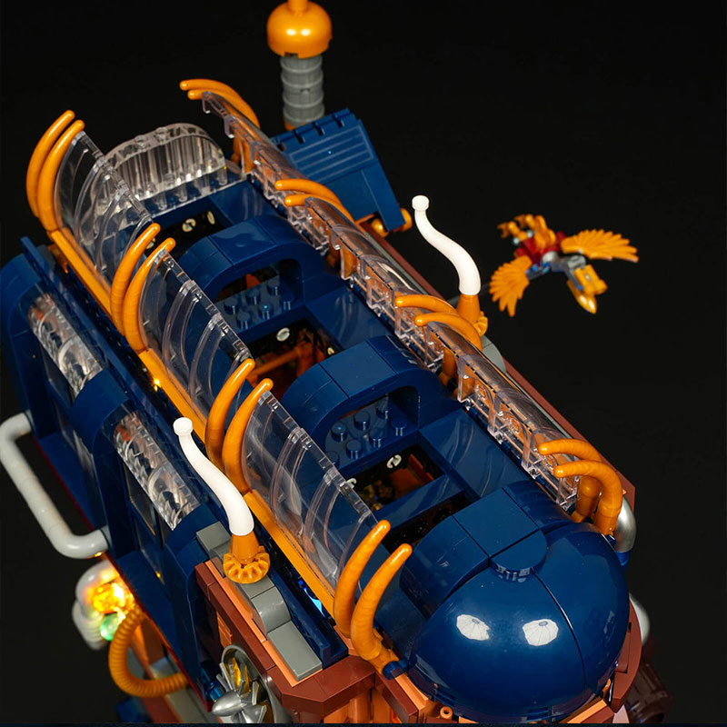 Lumibricks Steampunk World 11010 Alchemist'S Moving Castle